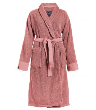 ESSENZA Connect Organic Uni Bathrobe Rose