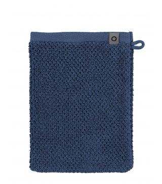 ESSENZA Connect Organic Uni Washcloth Blue