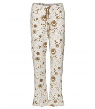COVERS & CO Dua Luna tic Trousers long Ecru