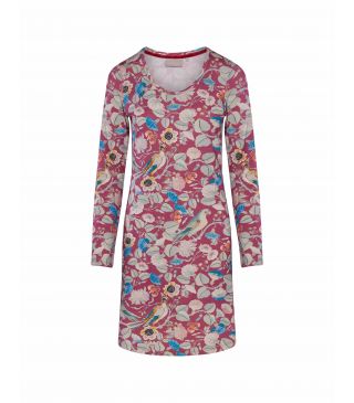 ESSENZA Elm Aleste Nightdress long sleeve Mauve
