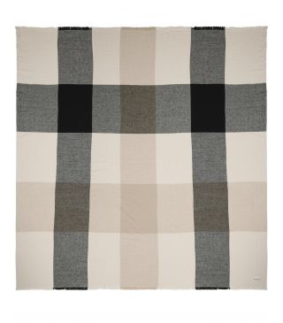 Marc O'Polo Erlend Black Plaid 200 x 200 cm