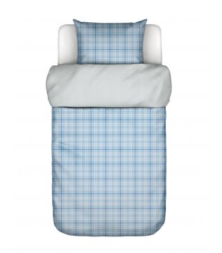 Marc O'Polo Espen Powder blue Duvet cover 135 x 200 cm