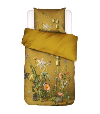 ESSENZA Ficaria Duvet cover Flower ochre
