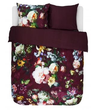 ESSENZA Fleur Duvet cover Burgundy