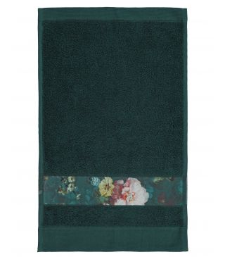 ESSENZA Fleur Guest towel Dark Green