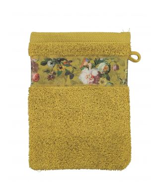 ESSENZA Fleur Washcloth Yellow