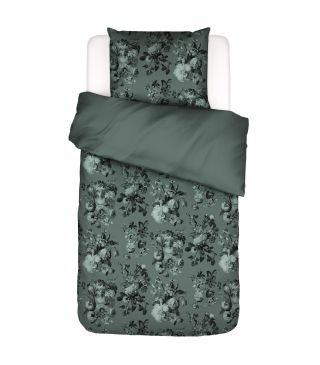 ESSENZA Florice Duvet cover Balsam green