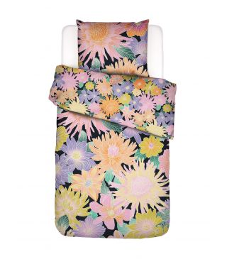 Essenza & Co Flower fling Duvet cover Black