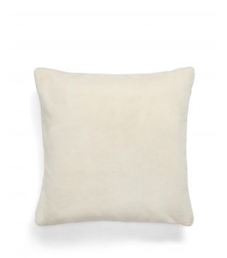 ESSENZA Furry Vanilla Cushion square 50 x 50