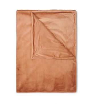 ESSENZA Furry Oranje Plaid 150 x 200