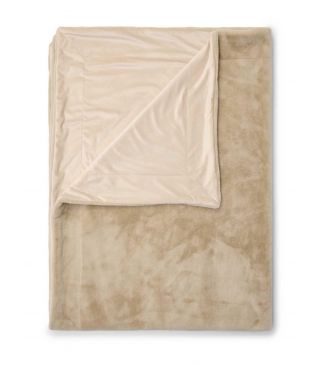 ESSENZA Furry Plaid Oatmeal