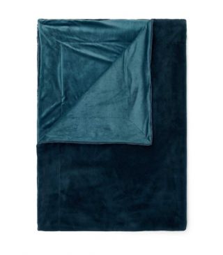ESSENZA Furry Plaid Stormy grey