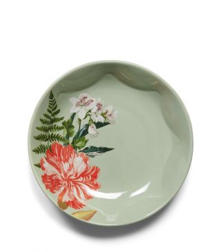 ESSENZA Gallery Pasta Plate Stone green