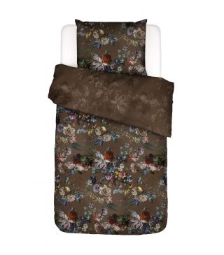 ESSENZA Isabelle Duvet cover Darkest brown