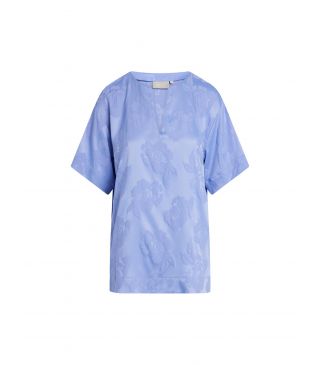 ESSENZA Lily Charley Top Short Sleeve Lavender blue