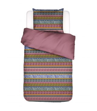 ESSENZA Lita Mauve Duvet cover 155 x 220 cm