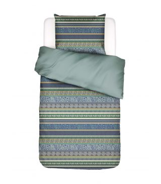 ESSENZA Lita Surf green Duvet cover 140 x 200 cm