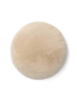 ESSENZA Mads Furry Cushion Oatmeal