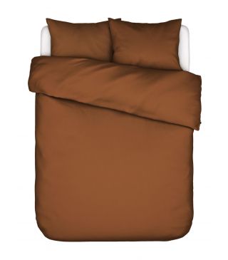 ESSENZA Minte Duvet cover Leather brown