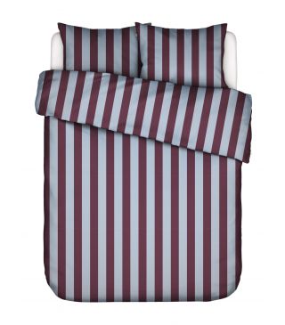 Essenza Minte Stripe Mauve wine - Ice blue  240 x 220