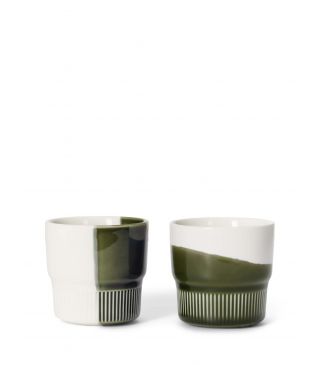 Marc O'Polo Moments Forest green Coffee mug 2x 28 cl