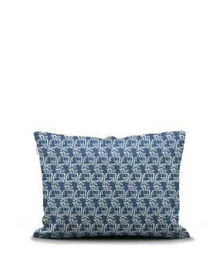 Marc O'Polo Monogram Pillowcase Space blue