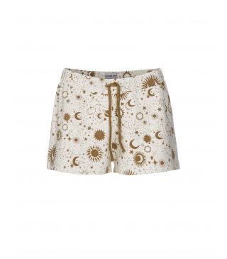 COVERS & CO Nisa Luna tic Trousers short Ecru