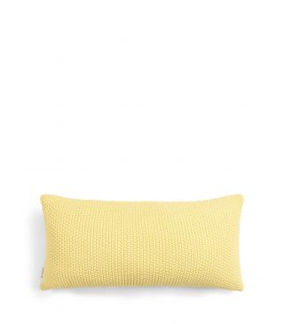 Marc O'Polo Nordic knit Cushion Pale Yellow
