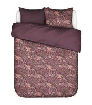 ESSENZA Ophelia plum wine Duvet cover 260 x 220 cm