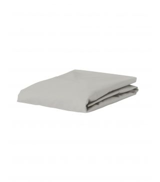 ESSENZA Premium Percale Fitted sheets Silver