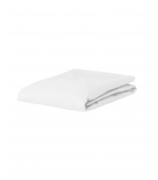 ESSENZA Premium Percale Fitted sheets White