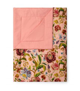 ESSENZA Roselina Evening rose Quilt 270 x 265 cm