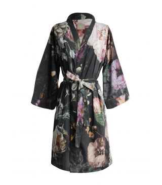 ESSENZA Sarai Fleur Festive Zwart Kimono XL
