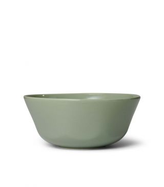 ESSENZA Sculpture Medium bowl Stone green