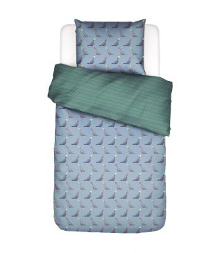 ESSENZA & CO Seal the deal Blue Duvet cover 135 x 200