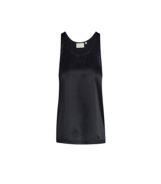 ESSENZA Shelby satin Uni Anthracite Top sleeveless XL