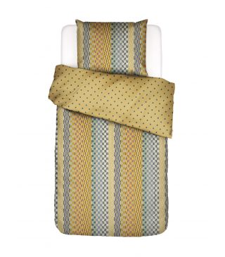 ESSENZA Stach Duvet cover Autumn yellow