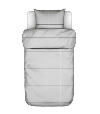 Marc O'Polo Suvie Grey mist Duvet cover 135 x 200
