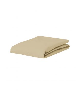 ESSENZA The Perfect Organic Jersey Yellow Fitted sheet 180-200 x 200-220