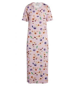 ESSENZA Titia Fiorre Nightdress short sleeve Pale lilac