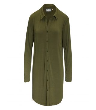 ESSENZA Valentina Uni Nightdress long sleeve Moss