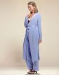 ESSENZA Ambre Uni Lavender blue Kimono XL