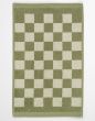 Marc O'Polo Checker Moss green Guest towel 30 x 50 cm