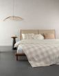 ESSENZA Chess Oatmeal Duvet cover 155 x 220 cm