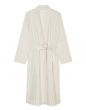 Marc O'Polo Classic fine stripe Dark Sand Kimono XL