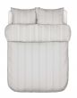 Marc O'Polo Classic fine stripe Anthracite Duvet cover 260 x 220 cm