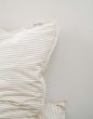 Marc O'Polo Classic fine stripe Dark Sand Duvet cover 140 x 200 cm