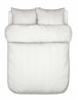 Marc O'Polo Classic fine stripe Grey mist Duvet cover 200 x 220 cm