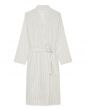 Marc O'Polo Classic fine stripe Grey mist Kimono XL