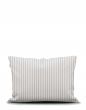 Marc O'Polo Classic fine stripe Anthracite Pillowcase 80 x 80 cm